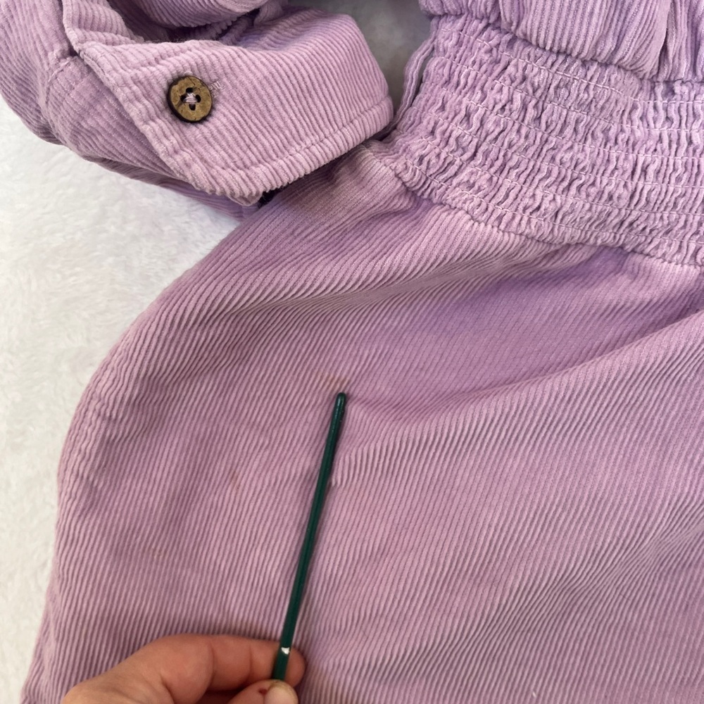 Lucy & Yak Lilac Button-Front Jumpsuit - Picture 15 of 16